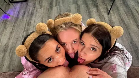 Two Latina Lesbians Share a Passionate Cunnilingus Scene