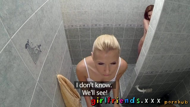 Czech Lesbians Have Shower Sex Together
