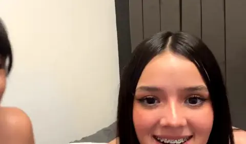 Two Latina Lesbians Share a Passionate Evening on Couch
