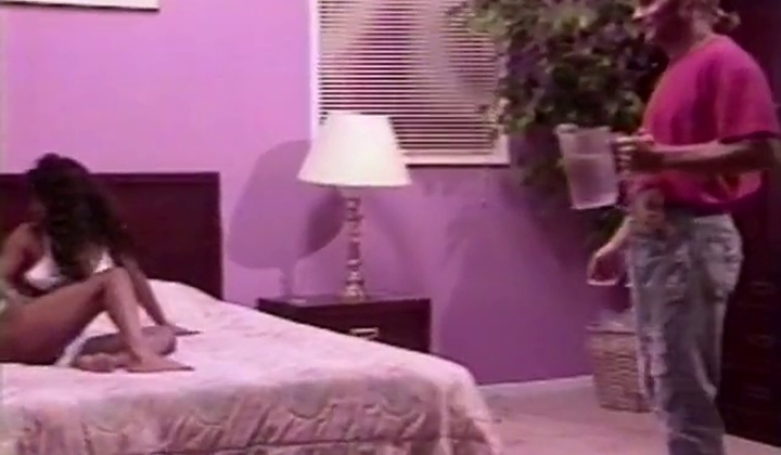 Vintage Lesbian Couple Intimate Moment