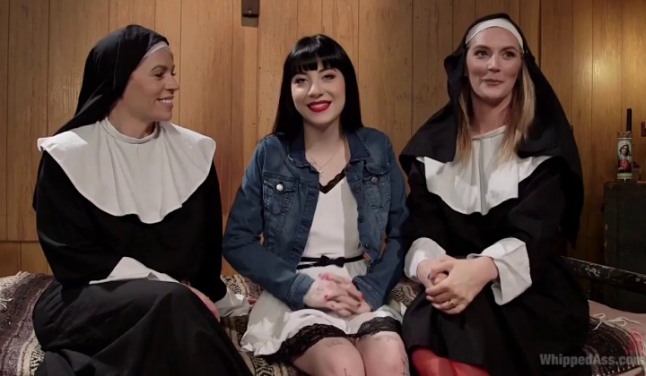 Nun Initiation: Anal Beating and Fucking