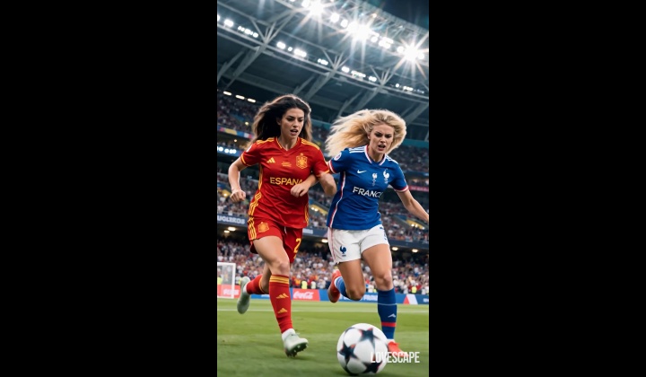 Lesbian Soccer Rivals Turned Lovers