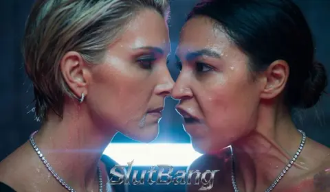 Maga Lesbian Destruction AI Scene with Intense Sapphic Action