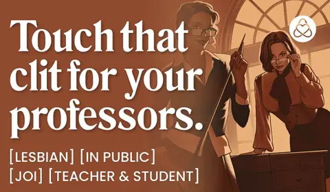 Lesbian Femdom Professors Blowjob and Fingering Scene