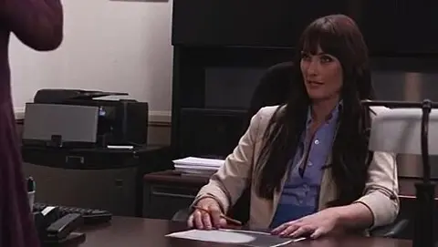 Young Employee Gets Fucked by Lesbian Boss in Office After Hours