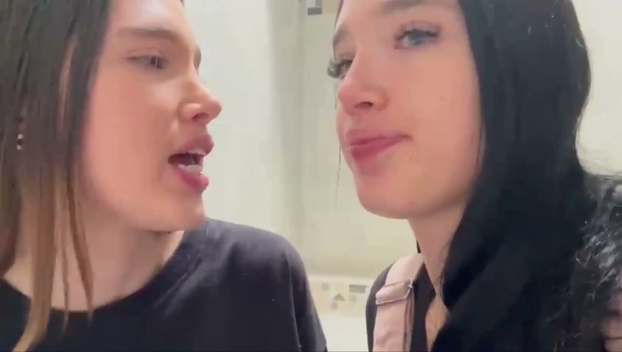 First Time Lesbian Girls Kissing And Making Out With Breast Touching