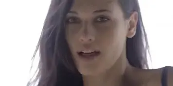 Brunette Teasing Pussy On Couch With Slow Foreplay