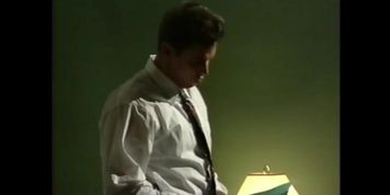 Lesbian Cop in Uniform Seduces Woman in Dark Room