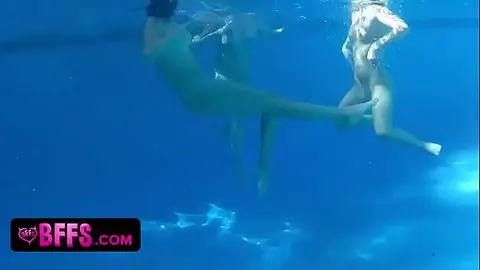 Lesbian Roommates Playful Farting Game in Summer Bedroom