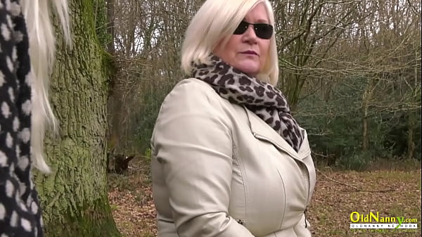 Mature British Lesbian Cheats with Younger Girl