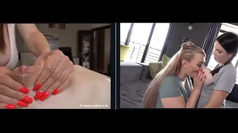 Lesbian Lactation Scene With Girl On Girl Intimacy