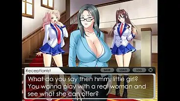 Busty MILF Tries to Seduce Aika in Hentai Vore Game