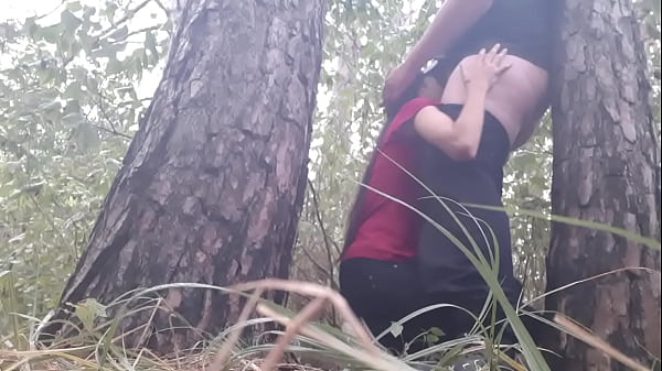 Lesbians Have Sex Under Tree To Stay Warm
