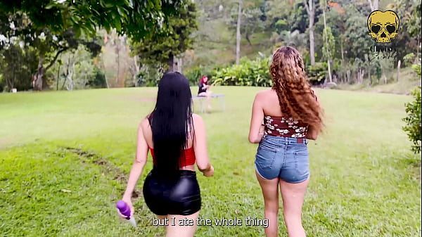 Lesbians Share Relaxing Massage Turning Into Threesome