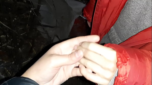 Lesbian Forester Girl Fucks in Hut