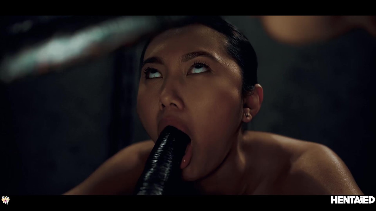 Lesbians Bukkaked by Alien Dudes