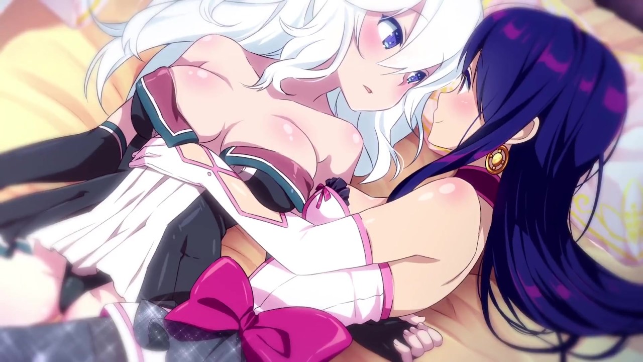Anime Girl Lesbian Kisses