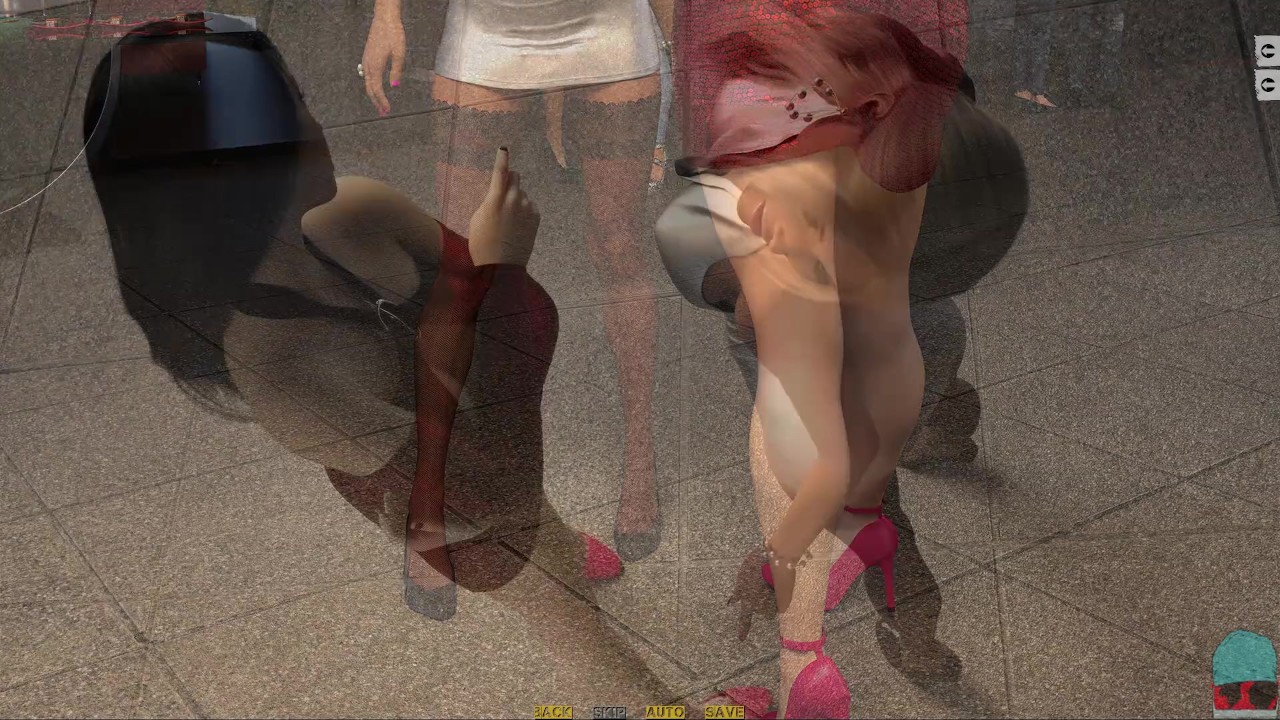 Lesbians Play PC Game Together