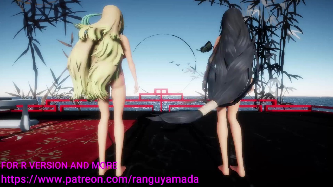 Lesbian Anime Girls Share Chocolate Cream