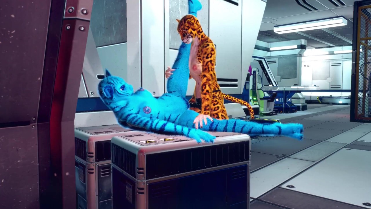 Furry Lesbians Strap-On Fucking