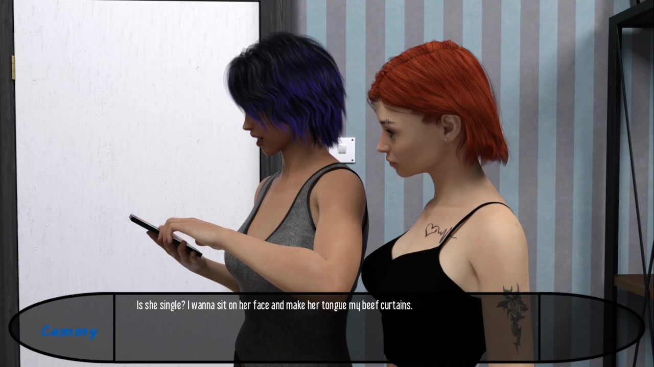 Lesbian Step Mom Seduction In Visual Novel
