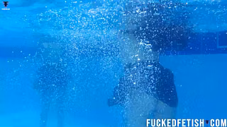 Lesbian Duo Yessica Bunny and Helen Poolside Hot Encounter