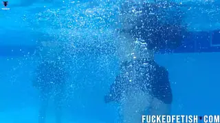 Lesbian Duo Yessica Bunny and Helen Poolside Hot Encounter